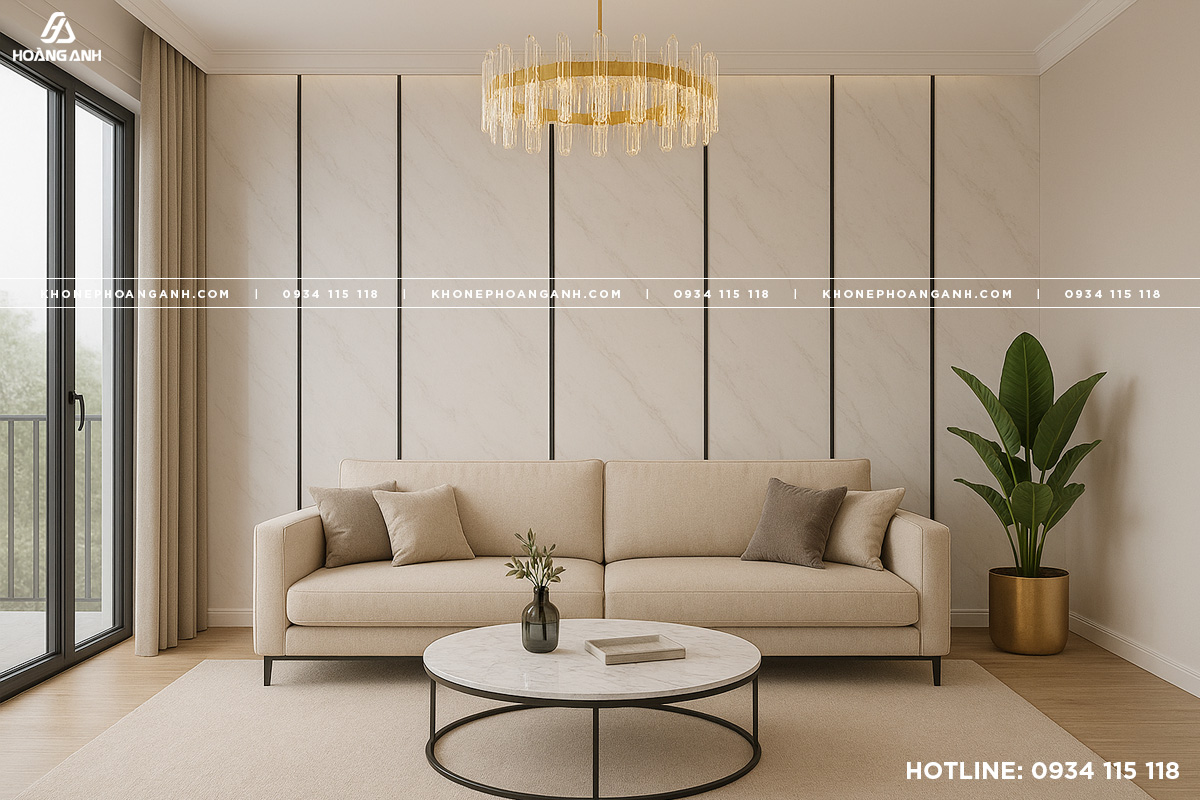 Nẹp U Inox 304 Màu Đen Gương lắp đặt thực tế