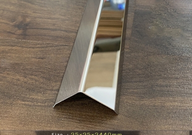 Nẹp Inox 304 V25MM  NK