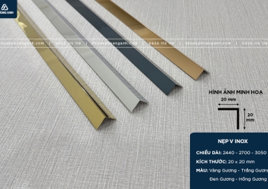 Nẹp V Inox 304