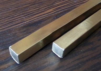 Nẹp Đồng Thau La 10x10MM