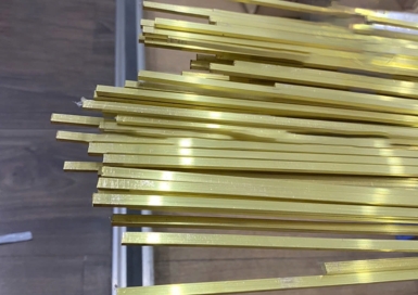 Nẹp Đồng Thau La 3x5