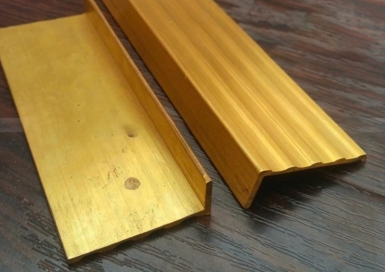 Nẹp Đồng Thau Chữ L33MM