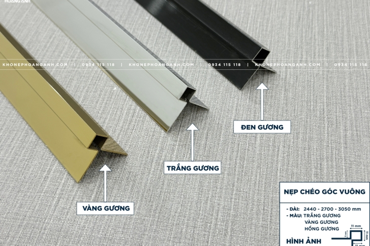 Nẹp V Inox 304