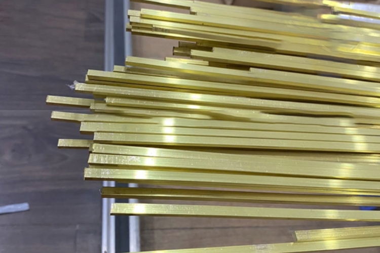 Nẹp Đồng Thau La 3x5